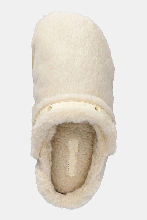Crocs kapcie Classic Unfurgettable Clog kolor beżowy 211116 - zdjęcie produktu nr 1