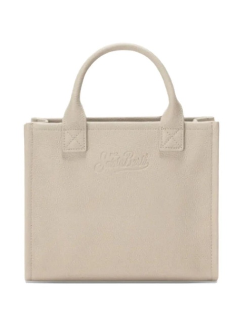MC2 Saint Barth midi Vanity embossed-logo tote bag - Neutrals - zdjęcie produktu nr 1