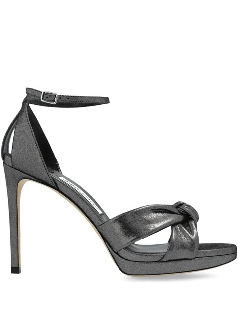 Jimmy Choo 100mm Rosie sandals - Grey - zdjęcie produktu nr 1