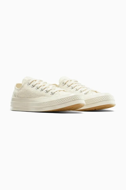 Converse tenisówki Chuck 70 Lace kolor biały A13666C - zdjęcie produktu nr 2