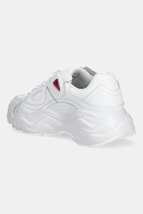Just Cavalli sneakersy skórzane damskie kolor biały 79RA3SL1ZPB48003 - zdjęcie produktu nr 2
