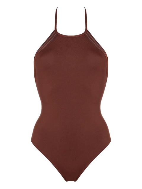 ERES Numéro halterneck swimsuit - Brown - zdjęcie produktu nr 1