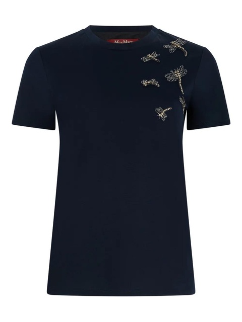 Max Mara Pontile embellished T-shirt - Blue - zdjęcie produktu nr 1