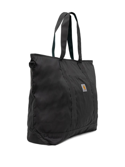 Carhartt WIP large logo-patch tote bag - Black - zdjęcie produktu nr 2