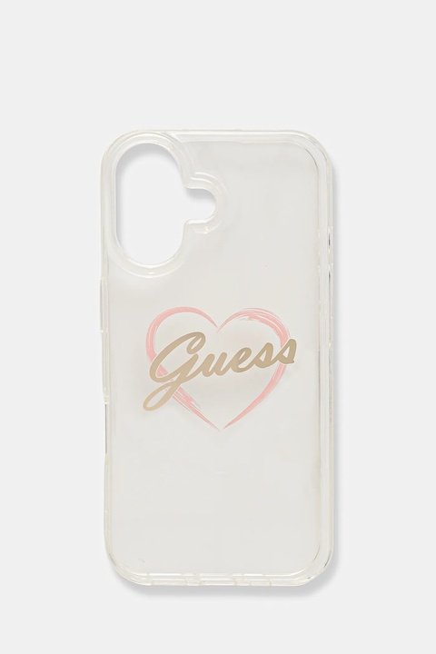 Guess etui na telefon iPhone 16 6.1" kolor transparentny GUHCP16SHCHGSPT - zdjęcie produktu nr 2