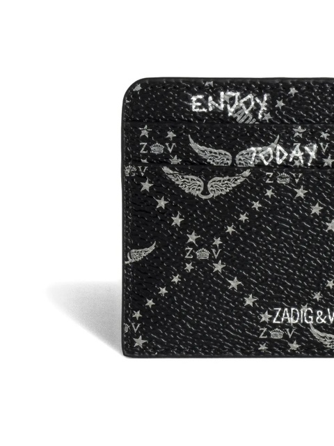 Zadig&Voltaire pass monogram cardholder - Blue - zdjęcie produktu nr 2