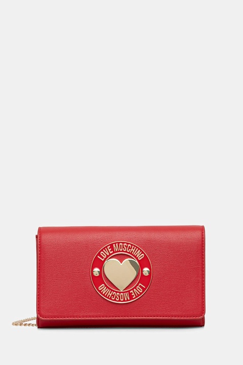 Love Moschino torebka kolor czerwony JC4368PP0NKG0500 - zdjęcie produktu nr 1