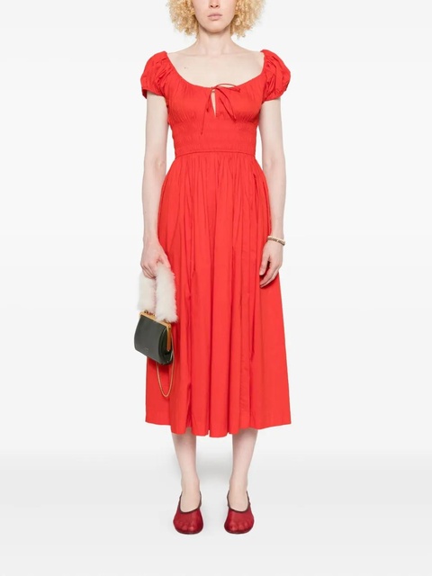 DÔEN Quilla midi dress - Red - zdjęcie produktu nr 2