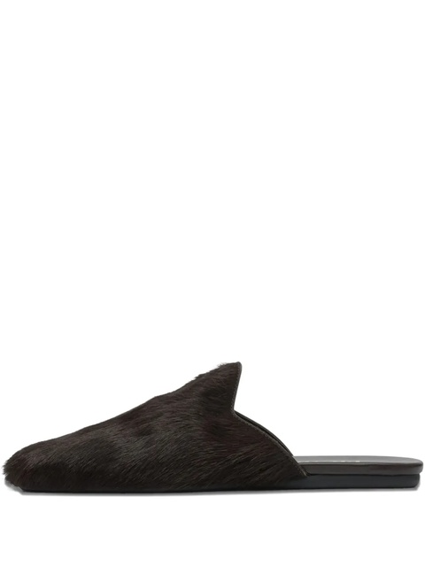 Prada leather mules - Brown - zdjęcie produktu nr 1