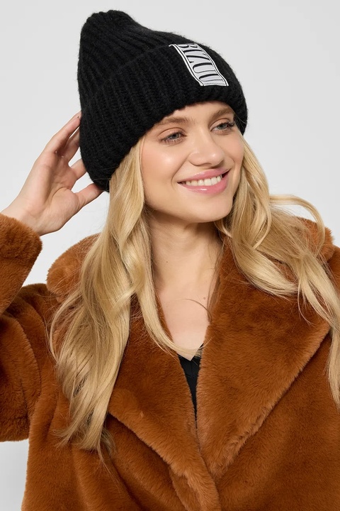 Bizuu czapka z dodatkiem wełny LORRO kolor czarny LORRO CZARNY - zdjęcie produktu nr 1