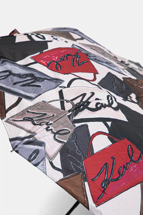 Karl Lagerfeld parasol kolor czarny A1W50040 - zdjęcie produktu nr 2