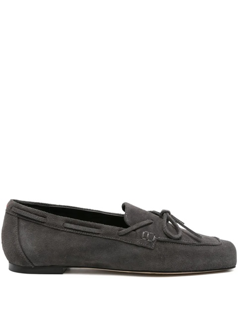 Aeyde suede loafers - Grey - zdjęcie produktu nr 1