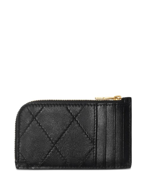 Burberry Strand zipped diamond-stitched cardholder - Black - zdjęcie produktu nr 2