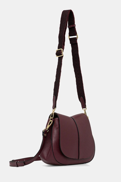 Gianni Chiarini torebka skórzana HELENA ROUND kolor bordowy BS 6036/COMM GRN-NA - zdjęcie produktu nr 2