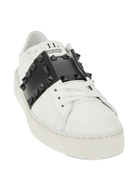 Valentino Garavani Rockstud leather sneakers - White - zdjęcie produktu nr 2