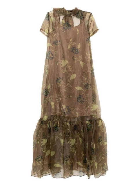STAUD Calluna dress - Brown - zdjęcie produktu nr 1