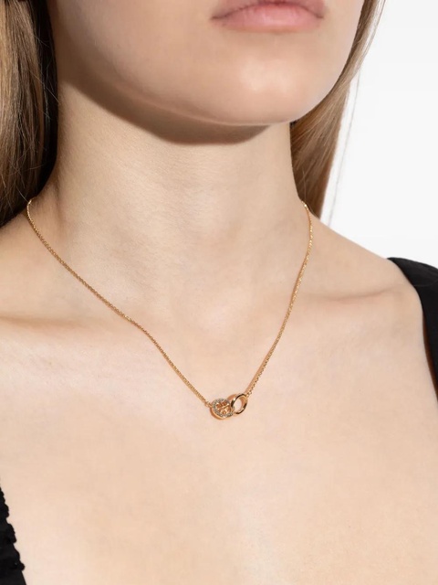 Tory Burch logo-charm chain necklace - Gold - zdjęcie produktu nr 2