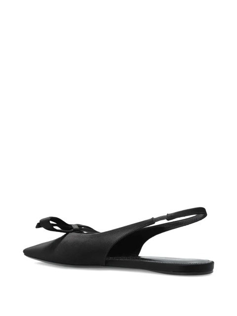 Balenciaga bow slingback flat pumps - Black - zdjęcie produktu nr 2