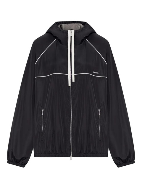 Miu Miu hooded zip-fastening jacket - Black - zdjęcie produktu nr 1