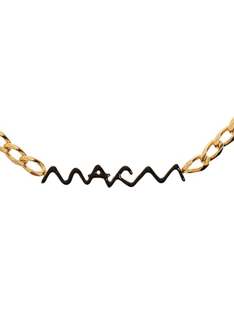 Marni chain-link brass necklace - Gold - zdjęcie produktu nr 2