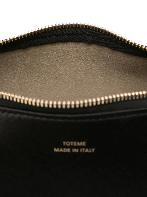 TOTEME bevel zip shoulder bag - Black - zdjęcie produktu nr 2