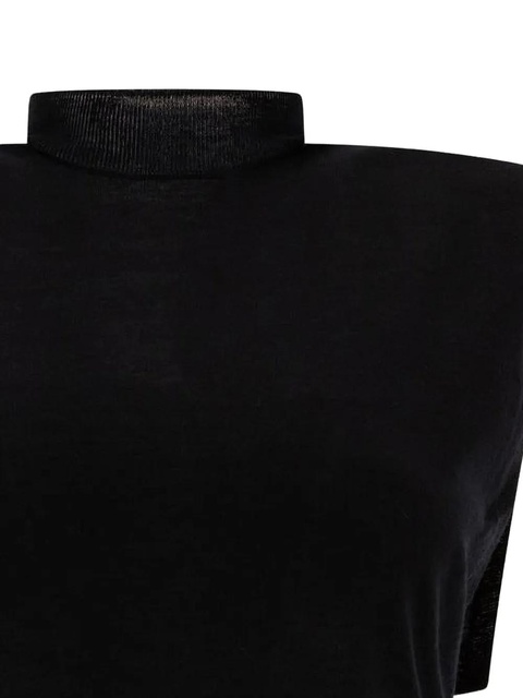 Max Mara high-neck sleeveless top - Black - zdjęcie produktu nr 2