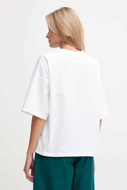 Calvin Klein Jeans t-shirt bawełniany damski kolor biały LV047D204G - zdjęcie produktu nr 2