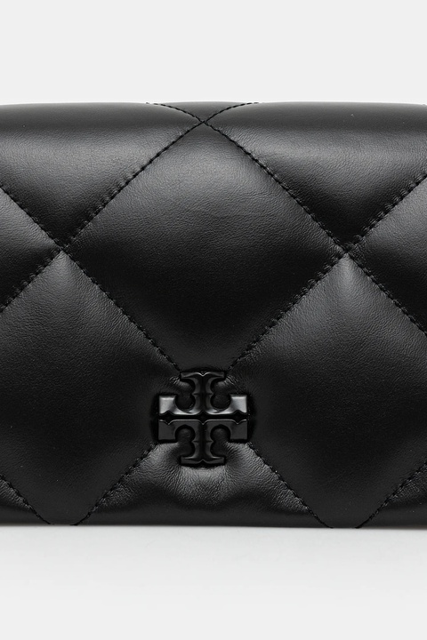 Tory Burch torebka skórzana Kira Diamond kolor czarny 170622-001 - zdjęcie produktu nr 2