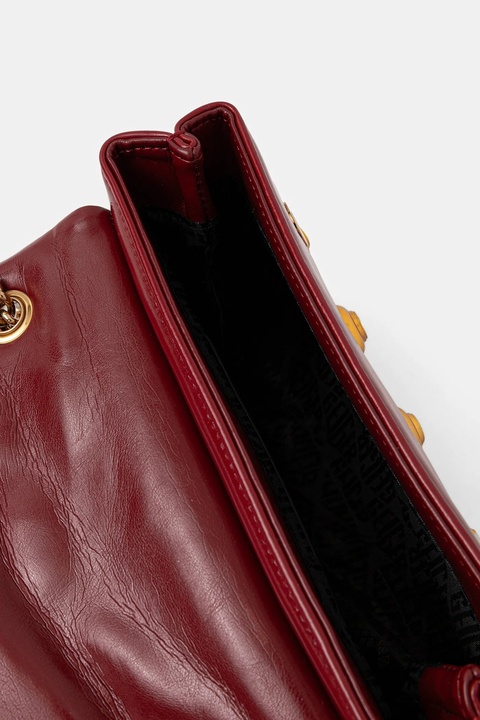 Kurt Geiger London torebka skórzana KENSINGTON kolor bordowy 4700250319 - zdjęcie produktu nr 2