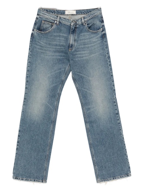 Blumarine frayed-hem jeans - Blue - zdjęcie produktu nr 2