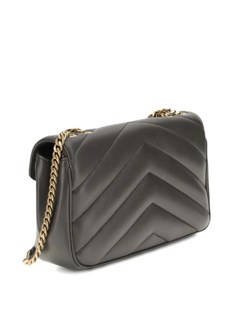 Saint Laurent small Loulou shoulder bag - Grey - zdjęcie produktu nr 2