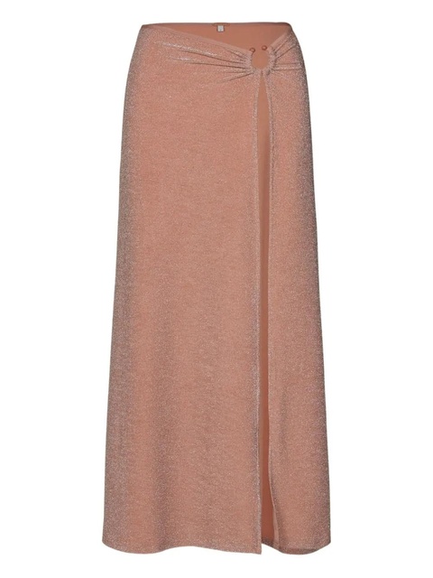 Johanna Ortiz Nuevo Destino slit long skirt - Pink - zdjęcie produktu nr 1
