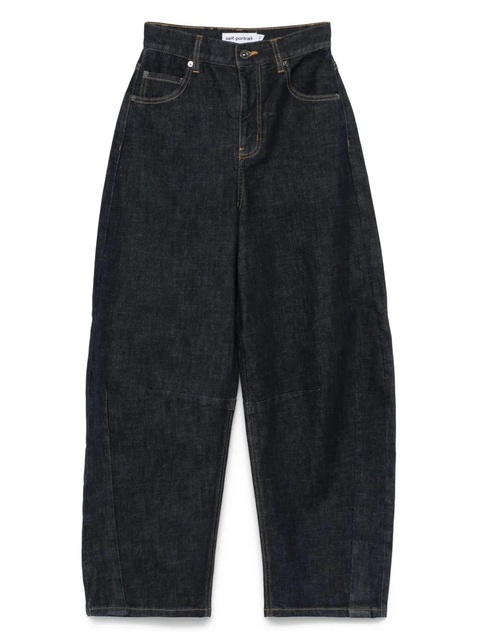 Self-Portrait high-waisted jeans - Blue - zdjęcie produktu nr 1