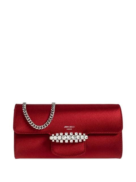 Jimmy Choo crystal chain wallet - Red - zdjęcie produktu nr 1