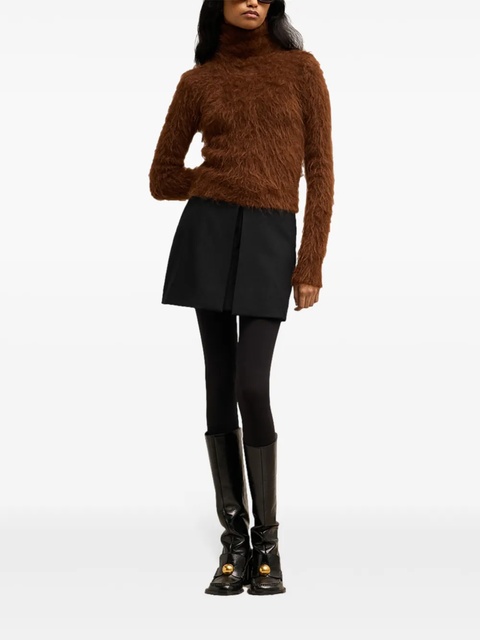 AMI Paris panelled mini skirt - Black - zdjęcie produktu nr 2