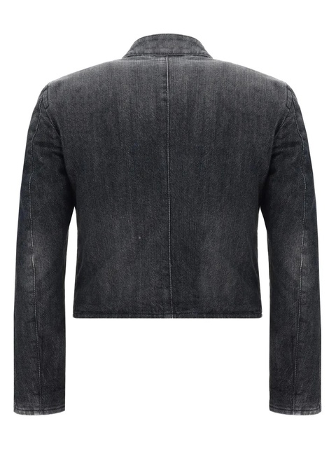 Balenciaga Shrunk racer jacket - Grey - zdjęcie produktu nr 2