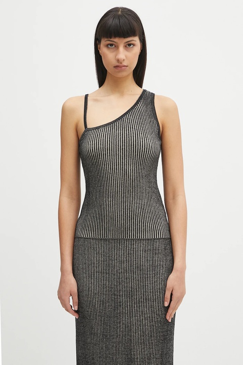 Samsoe Samsoe top Sacheryl damskie kolor czarny F25100060 - zdjęcie produktu nr 1