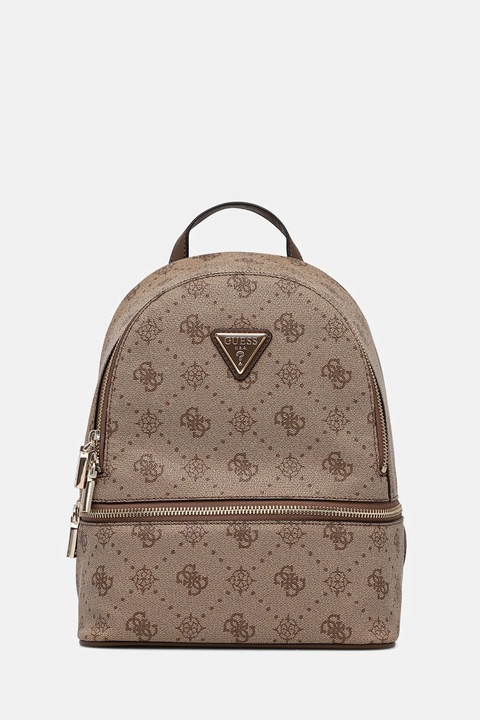 Guess plecak SILIA damski kolor beżowy mały wzorzysty TWGP98 90032 - zdjęcie produktu nr 2
