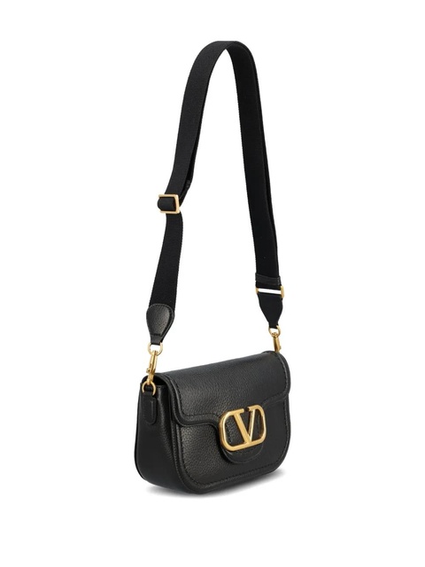 Valentino Garavani V-logo Signture leather cross body bag - Black - zdjęcie produktu nr 2