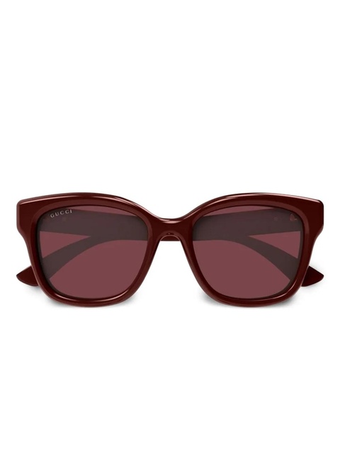 Gucci Eyewear square-frame sunglasses - Red - zdjęcie produktu nr 1