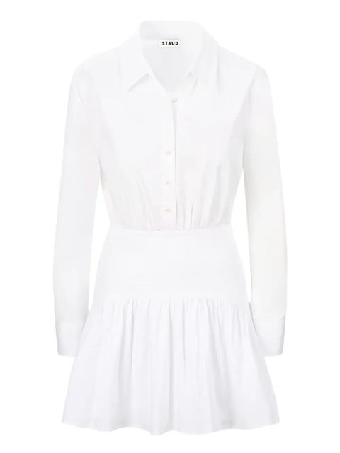 STAUD Rocco mini dress - White - zdjęcie produktu nr 1