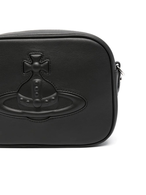 Vivienne Westwood Orb-embossed leather cross body bag - Black - zdjęcie produktu nr 2