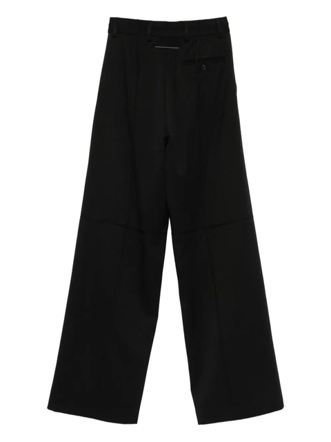 MM6 Maison Margiela panelled pants - Blue - zdjęcie produktu nr 2