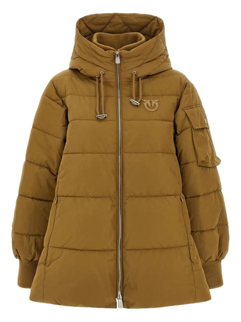 PINKO Crusca quilted padded jacket - Brown - zdjęcie produktu nr 1
