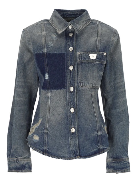 MISBHV patchwork denim shirt - Blue - zdjęcie produktu nr 2