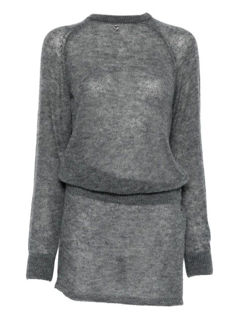 Coperni cut-out knitted dress - Grey - zdjęcie produktu nr 1