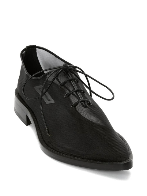 Victoria Beckham mesh lace-up oxfords - Black - zdjęcie produktu nr 2