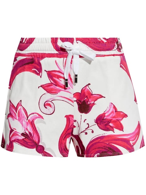 Dolce & Gabbana Majolica-print shorts - White - zdjęcie produktu nr 2
