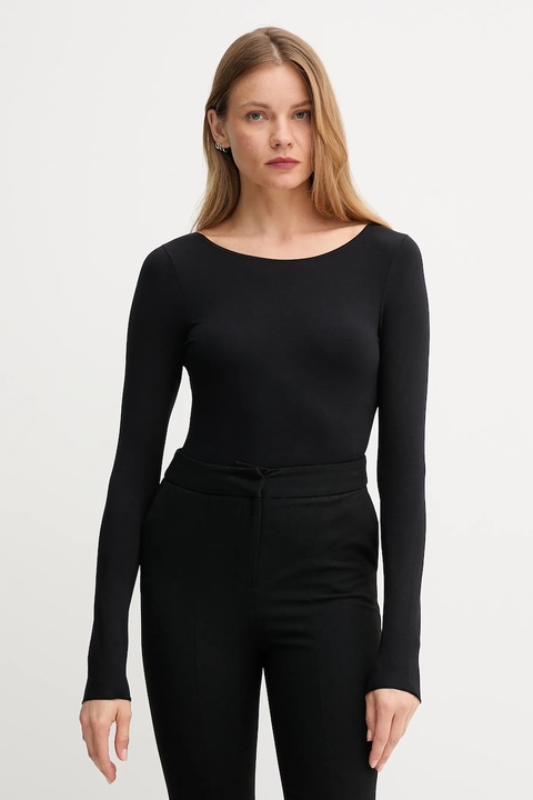 United Colors of Benetton body kolor czarny 3ZQM3B003 - zdjęcie produktu nr 1