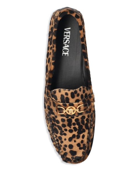 Versace animal-print loafers - Brown - zdjęcie produktu nr 2